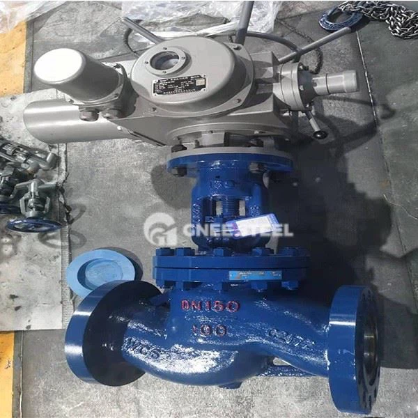 ASTM A217 WC6 Globe Valve