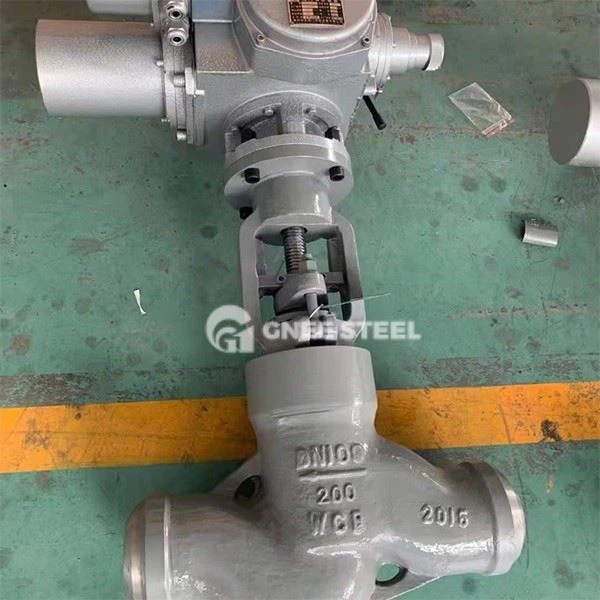 ASTM A217 WC6 Globe Valve